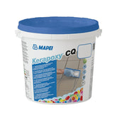 רובה אפוקסית דו־רכיבית Kerapoxy מבית Mapei – לאיטום מישקים בין אריחים בעמידות גבוהה למים וכימיקלים, לשימוש פנימי וחיצוני.